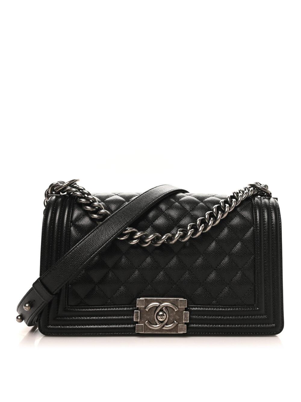 Chanel Caviar Quilted Medium Boy Flap #270172C59B